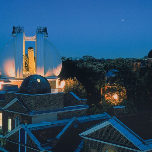 Royal Observatory At Night