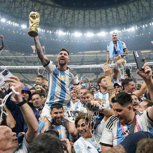 Argentina Winning The World Cup