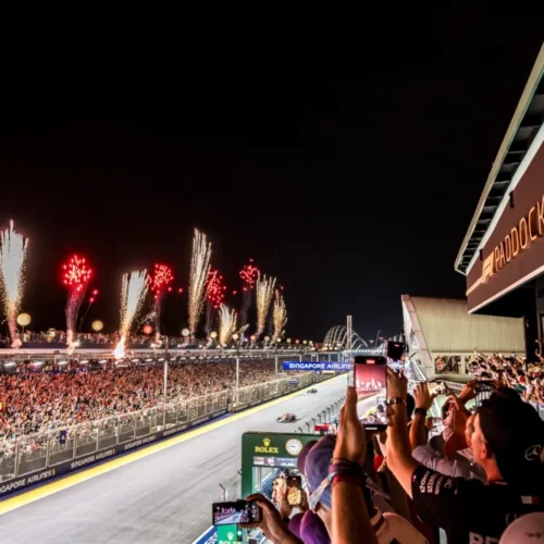 Formula One at Night