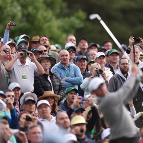 Crowds at The Masters