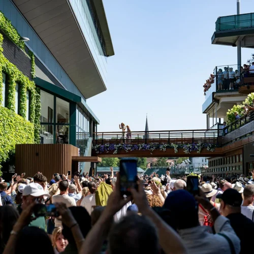 Wimbledon Crowds
